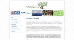 Desktop Screenshot of plainsight.com